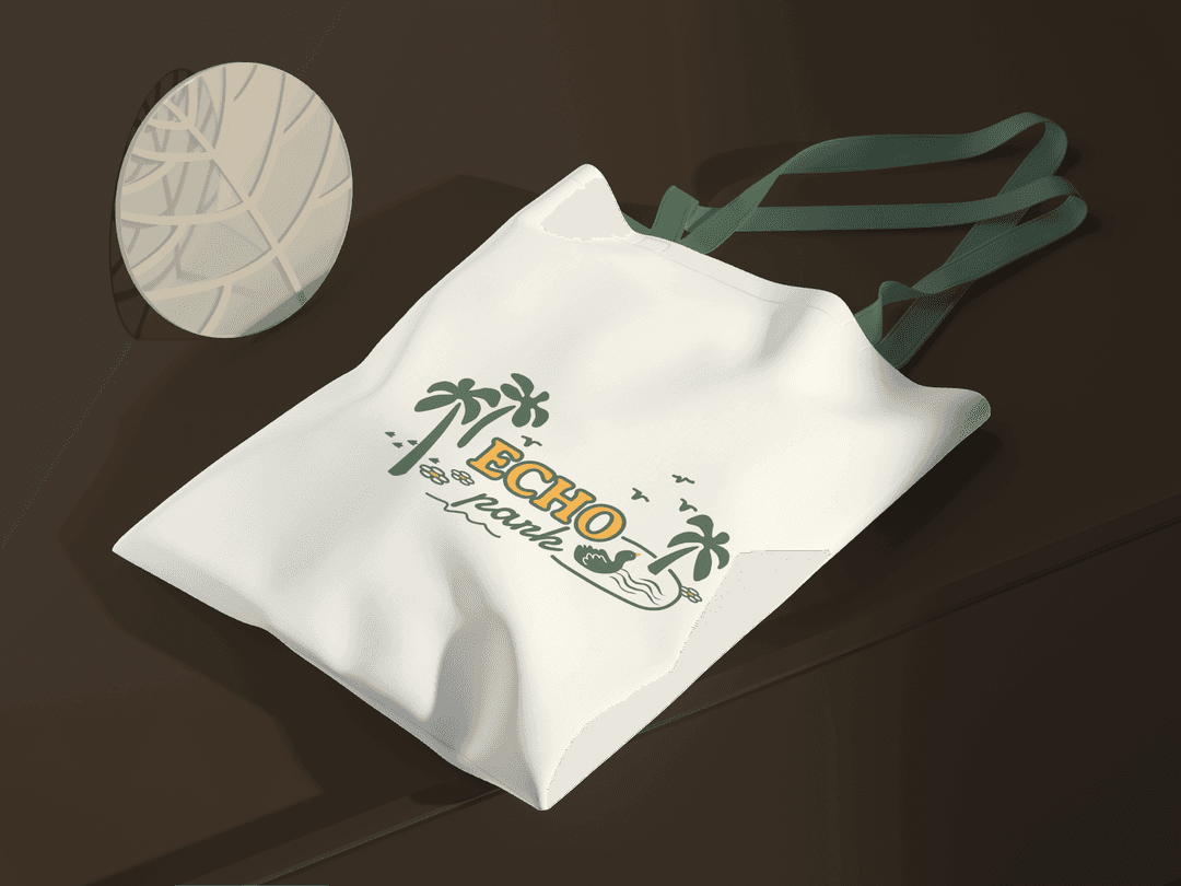 Echo Park tote bag mockup