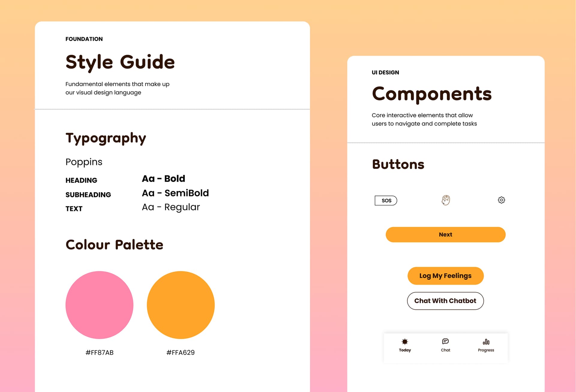 Design system and style guide