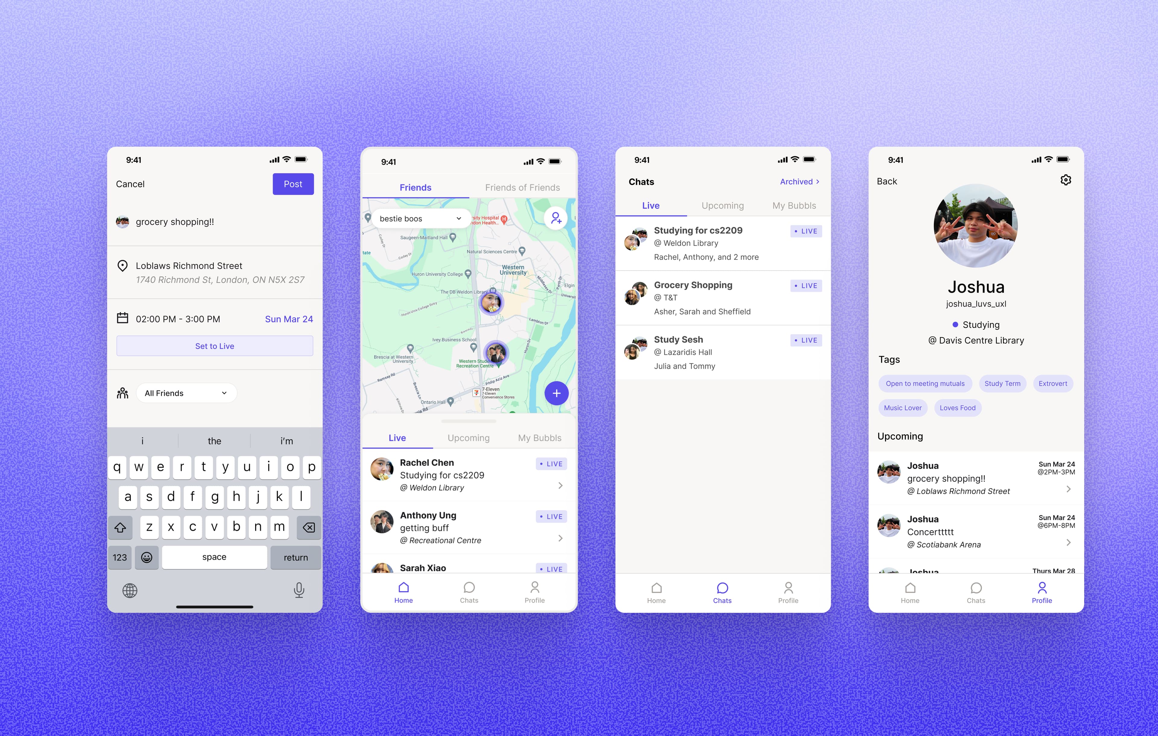 Bubbl social platform